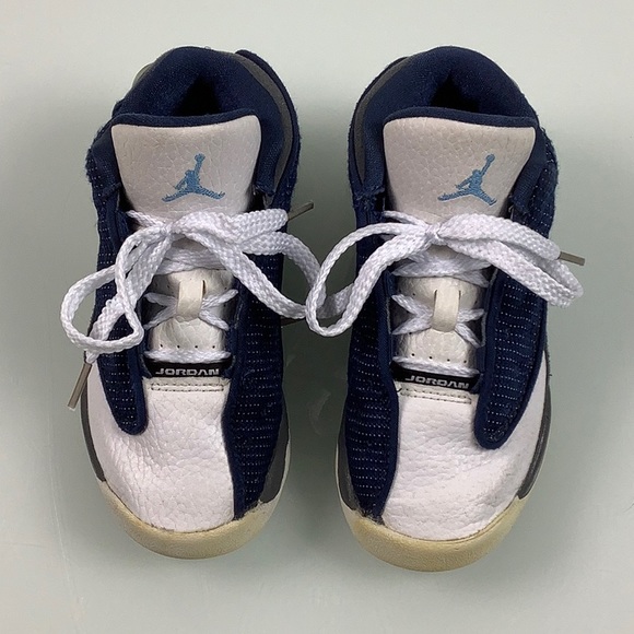 Nike Air Jordan Retro 13 Flint Blue sneakers size 9C Toddler - Picture 16 of 16